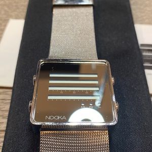 Nooka NY Zen-H NHB Men’s Watch with Metal Strap